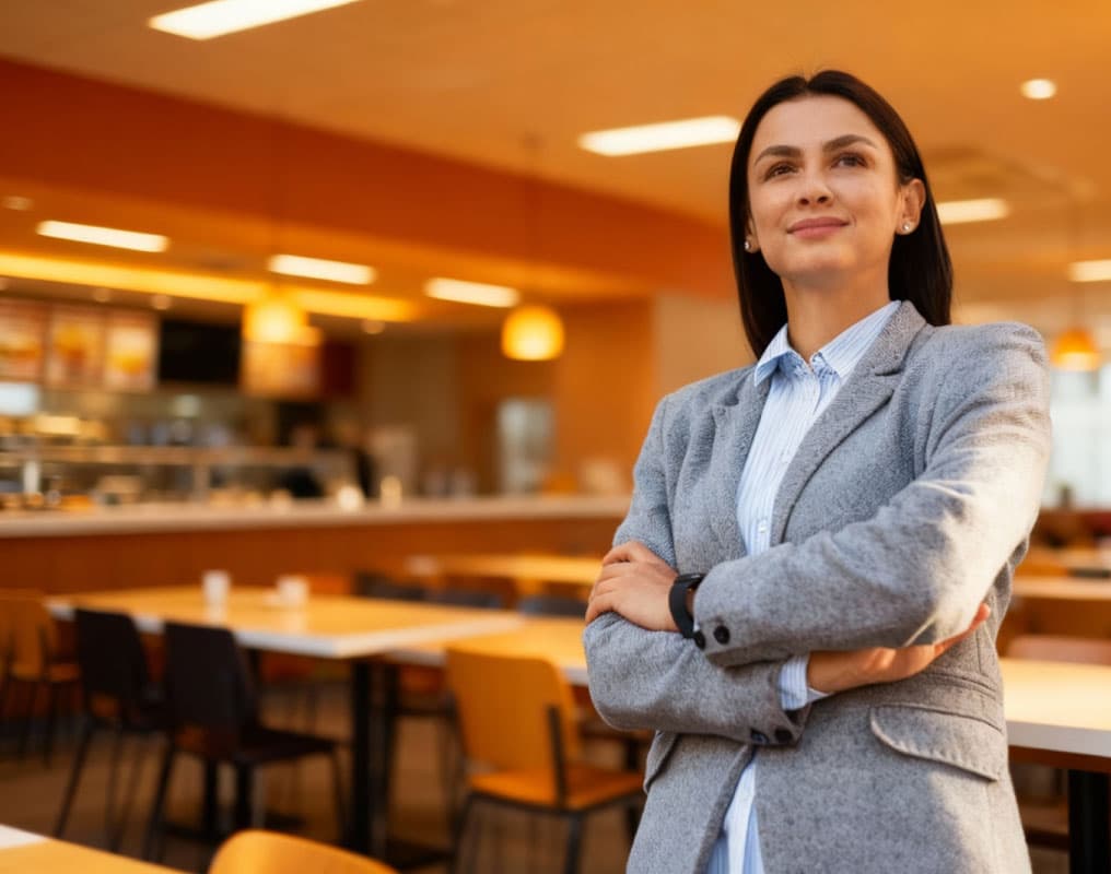 Propietaria de restaurante con licencia sanitaria de funcionamiento vigente en Centroamérica